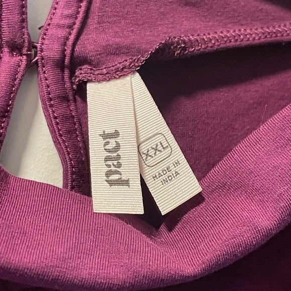 Pact | Fit & Flare Wide Leg Cowl Neck Jumpsuit XXL - Picture 4 of 8